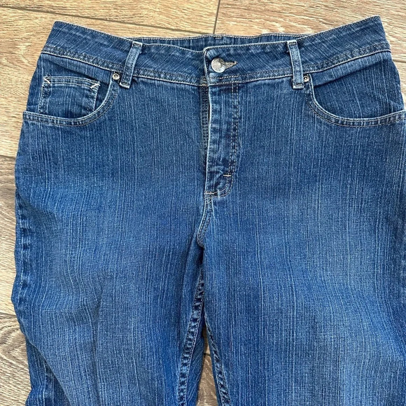 Riders Lee Blue Jeans VTG medium wash straight  leg 14P EUC - Picture 2 of 9